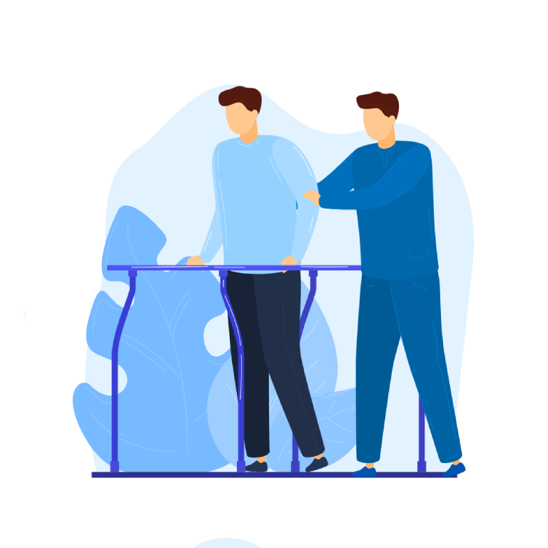 Mężczyzna na&nbsp;bieżni