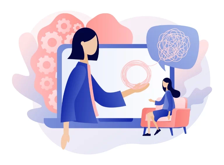 ikona terapii przez internet